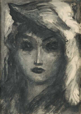 Барто Ростислав Николаевич. Дама в шляпке